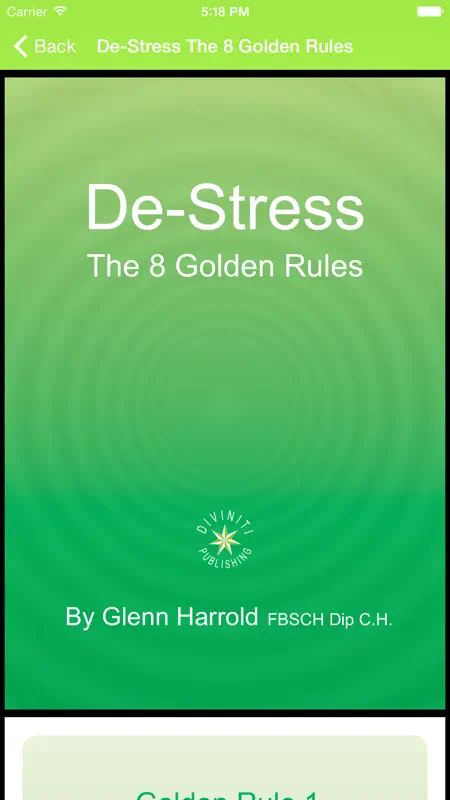 A Chakra Meditation by Glenn Harrold screenshot 5 of 5