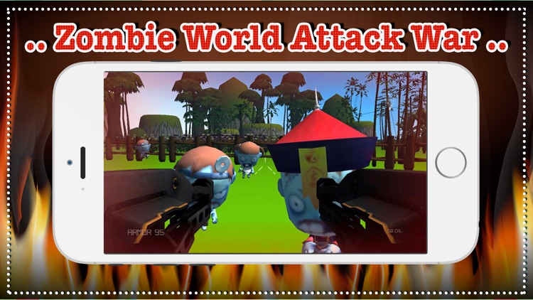 Zombie World Attack War - cool game adventure strategy