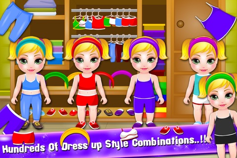 Little American Baby Care Gym Training screenshot 3