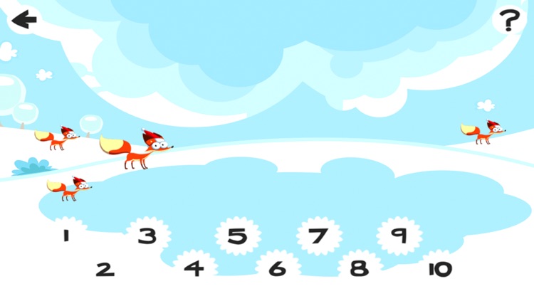 A Christmas Counting Game for Children: Learn to Count the Numbers with Santa Claus