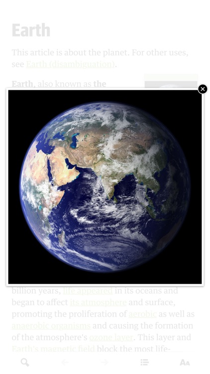 Wikiweb: Visual Wikipedia™ Reader