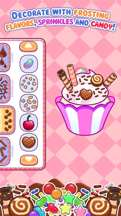 My Cupcake Maker - Create, Decorate and Eat Sweet Cupcakes