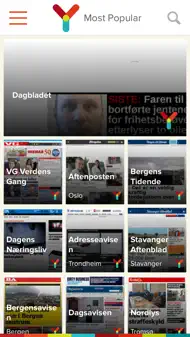 MyNews Norge - Aviser og Magasiner iphone bilder 0