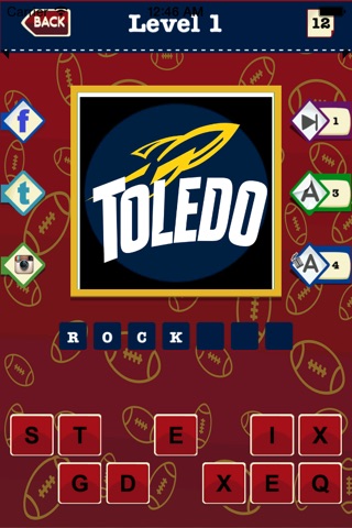 American College Football Quiz:Sports Logos Guessing Game screenshot 3