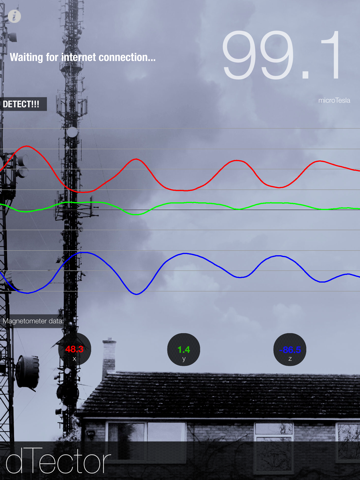 dTector PRO - Metal Detector and EMF level meter