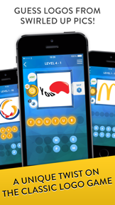 Swirly Logos - Guess the Logo, Emblem & Brand Name Quiz Game screenshot