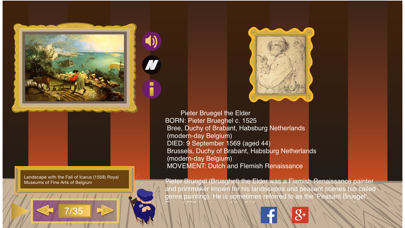 The Best Painters app screenshot