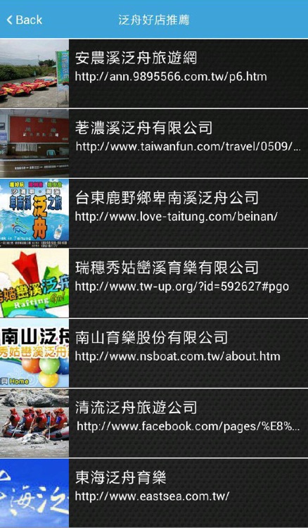 泛舟旅遊地圖 screenshot-3