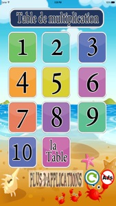 Table de multiplication lite screenshot #1 for iPhone
