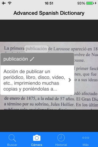 Larousse Spanish Advanced screenshot 3