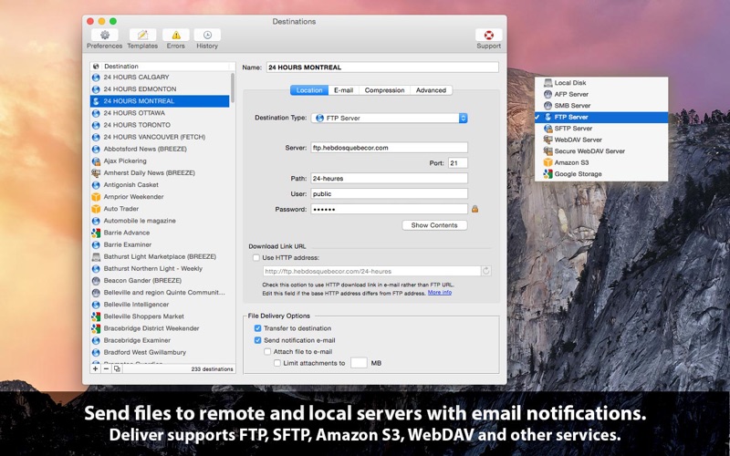 Screenshot #1 pour Deliver