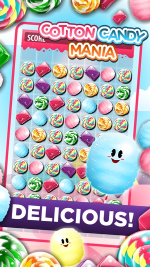 ``A Cotton Candy Mania`` - Blast Of ZigZag Puzzle Games For (圖3)-速報App