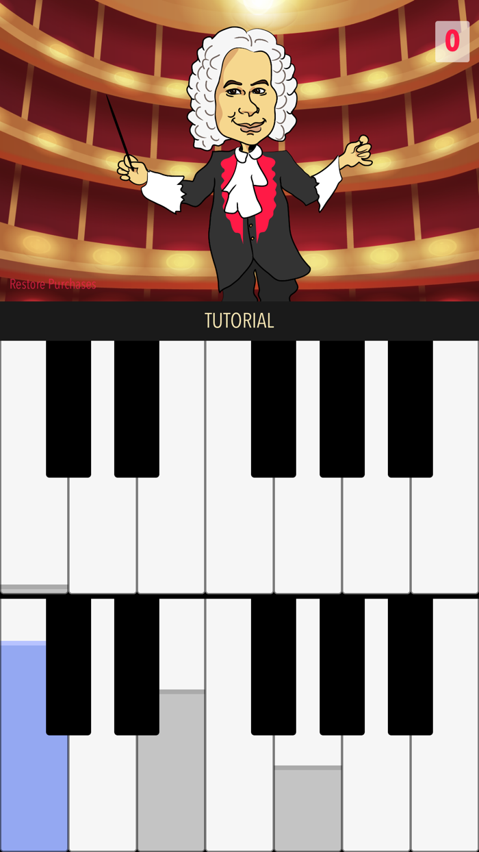 Play Bach Follow the magic piano keys and save Classical Music