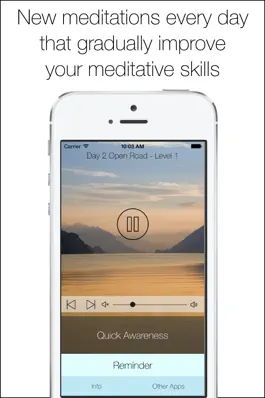 Game screenshot 5 Minute Meditations: 28 day mindfulness meditation course for daily relaxation, happiness and stress relief apk