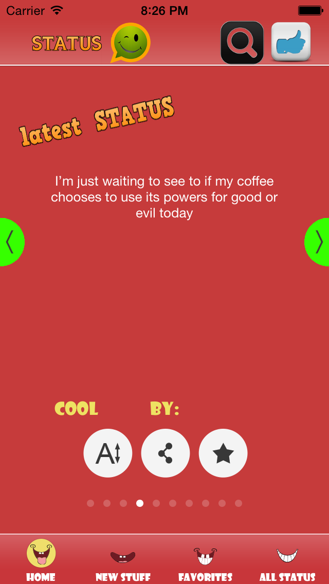 Screenshot #3 pour Status & quotes for whats..