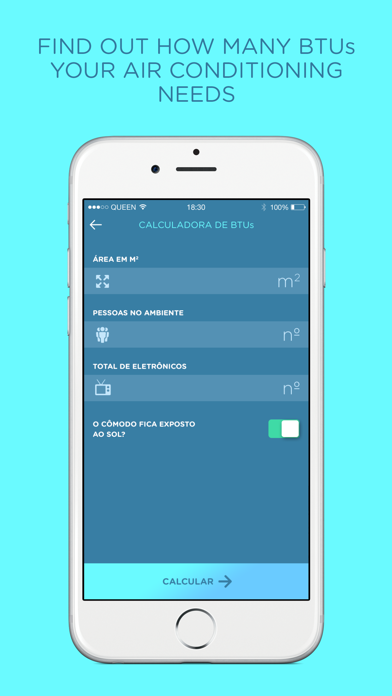 Screenshot #1 pour BTU Calculator - Air Conditioner