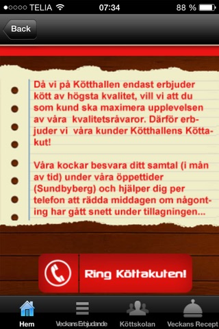 Kötthallen screenshot 2