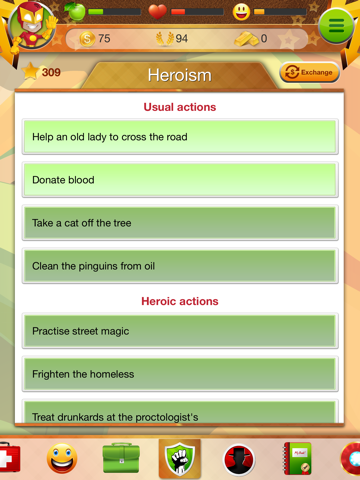 Screenshot #4 pour Superhero - life simulator of the superhero with RPG elements. Become the greatest hero of the Earth