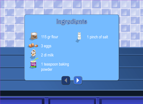 American Pancakes 2 - learn how to make delicious pancakes with this cooking game! iPad screenshot