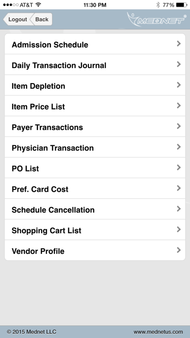 Mednet iPhone screenshot 5 - Medical app