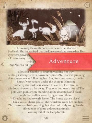 Darling Zhuzha-4. Interactive Animated Fairy Tales / Book for Kid 6+ screenshot 4