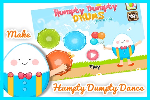 Humpty Dumpty Drums Pro - Kids Musical Station screenshot 2