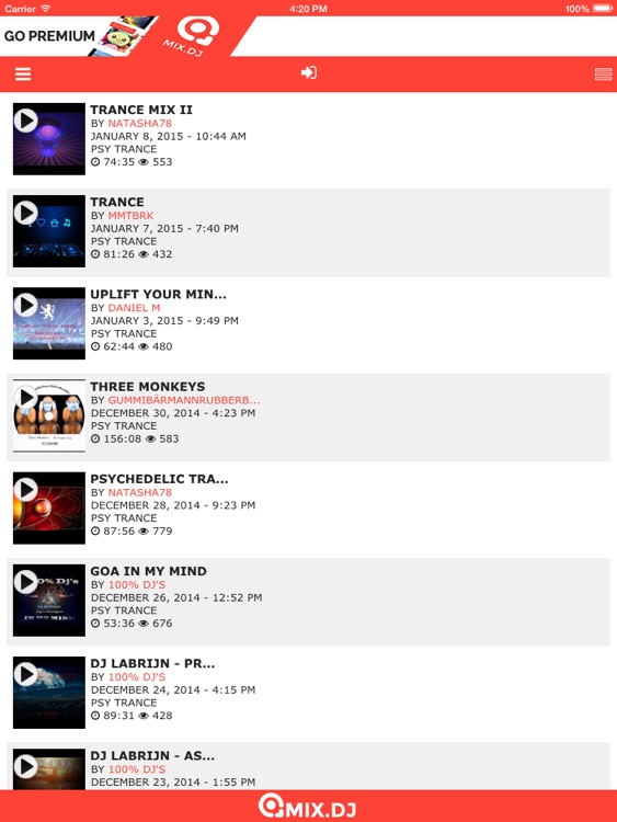 Psy Trance Party HD by mix.dj screenshot-3