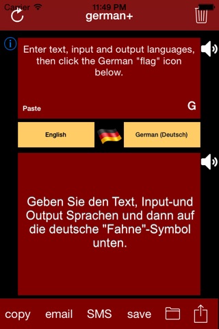 german+: German & English Translator and Translation Engine screenshot 3