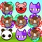 Crazy Pets Line Up is a classic 3 match game, but also is an abusing heart game, has simple rule and brief picture, can make you find everything fresh and new