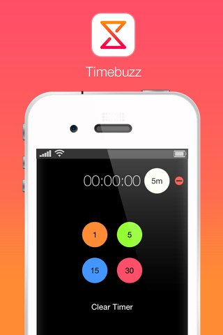 Timebuzz - Cooking and Work Timer for Your Watch screenshot 2