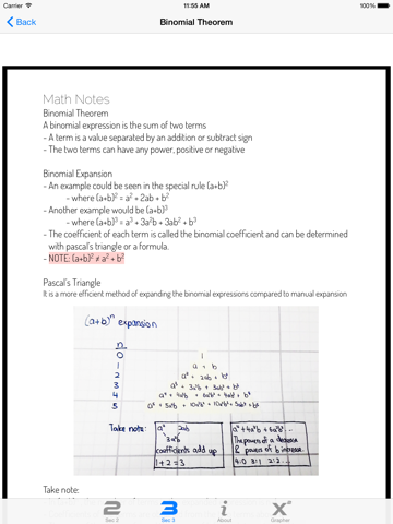 Screenshot #6 pour SST Math Notes