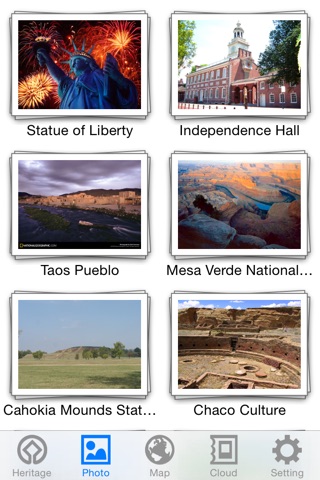 World Heritage in USA screenshot 3