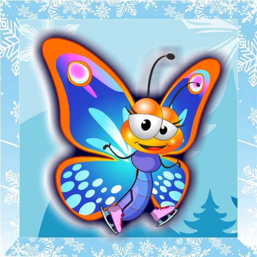 Ice Butterfly Icon