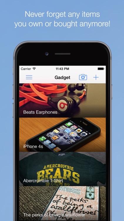 Waste No More - Grocery, Shopping Lists & Home Inventory! Create Your Own Item Lists!
