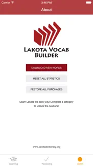 lakota vocab builder iphone screenshot 1