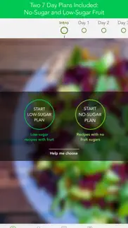 7 day sugar-free detox iphone screenshot 3
