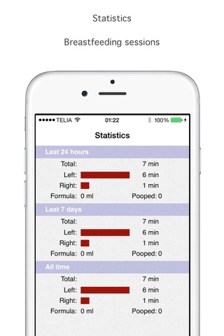 Breastfeed timer screenshot 4