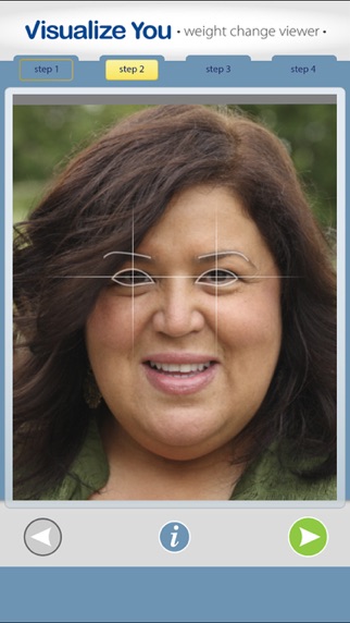 visualize you: weight change viewer iphone screenshot 2