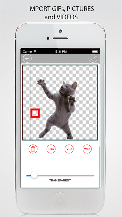 Screenshot #3 pour Gif Monkey - Make or Edit Funny Animated GIFs from Video