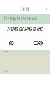 Foldpass - Creative Haiku Writing Game screenshot #5 for iPhone