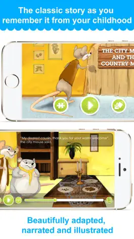 Game screenshot The City Mouse and the Country Mouse - Narrated Children Story mod apk