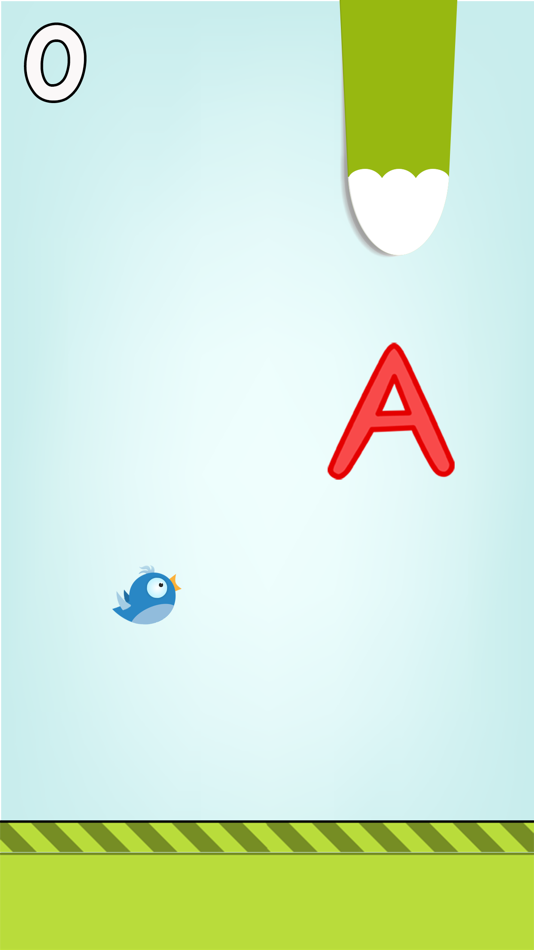 #1. ABC Flappy Game - Learn The Alphabet Letter & Phonics Names One Bird at a Time (iOS) By: Innovative Mobile Apps