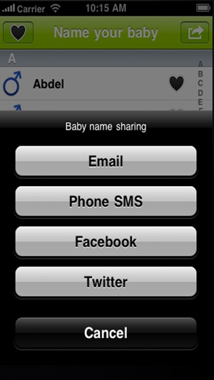 Name Your Baby.Favorite Baby Names(圖5)-速報App