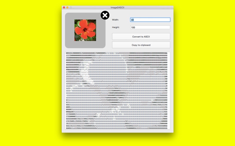 Screenshot #2 pour Image2ASCII