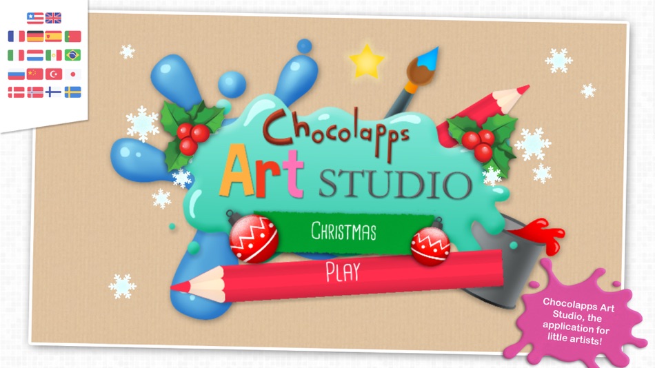 Chocolapps Art Studio - Drawings and coloring pictures for kids - 1.8 - (iOS)
