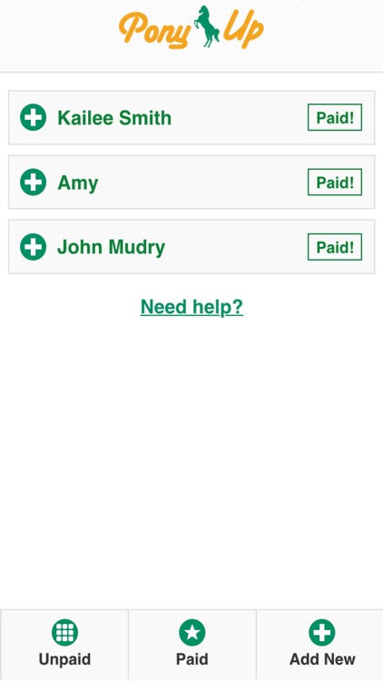 Pony Up - Remind Friends Who Owe You screenshot-3