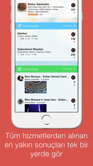 Localscope - Sana Yakın Yerleri Ve Kişileri Bul iPhone Ekran Görüntüsü 2