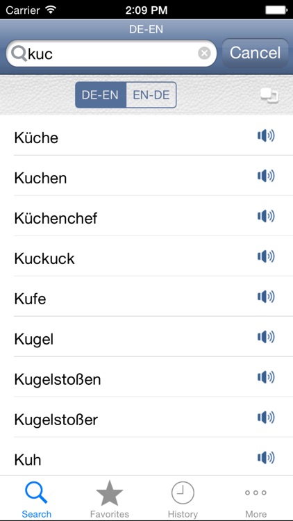 German<>English Dictionary