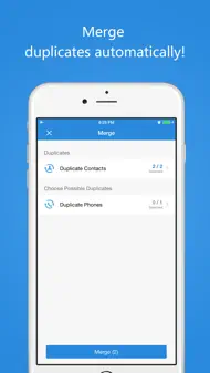Contact Cleaner & Merge iphone resimleri 3
