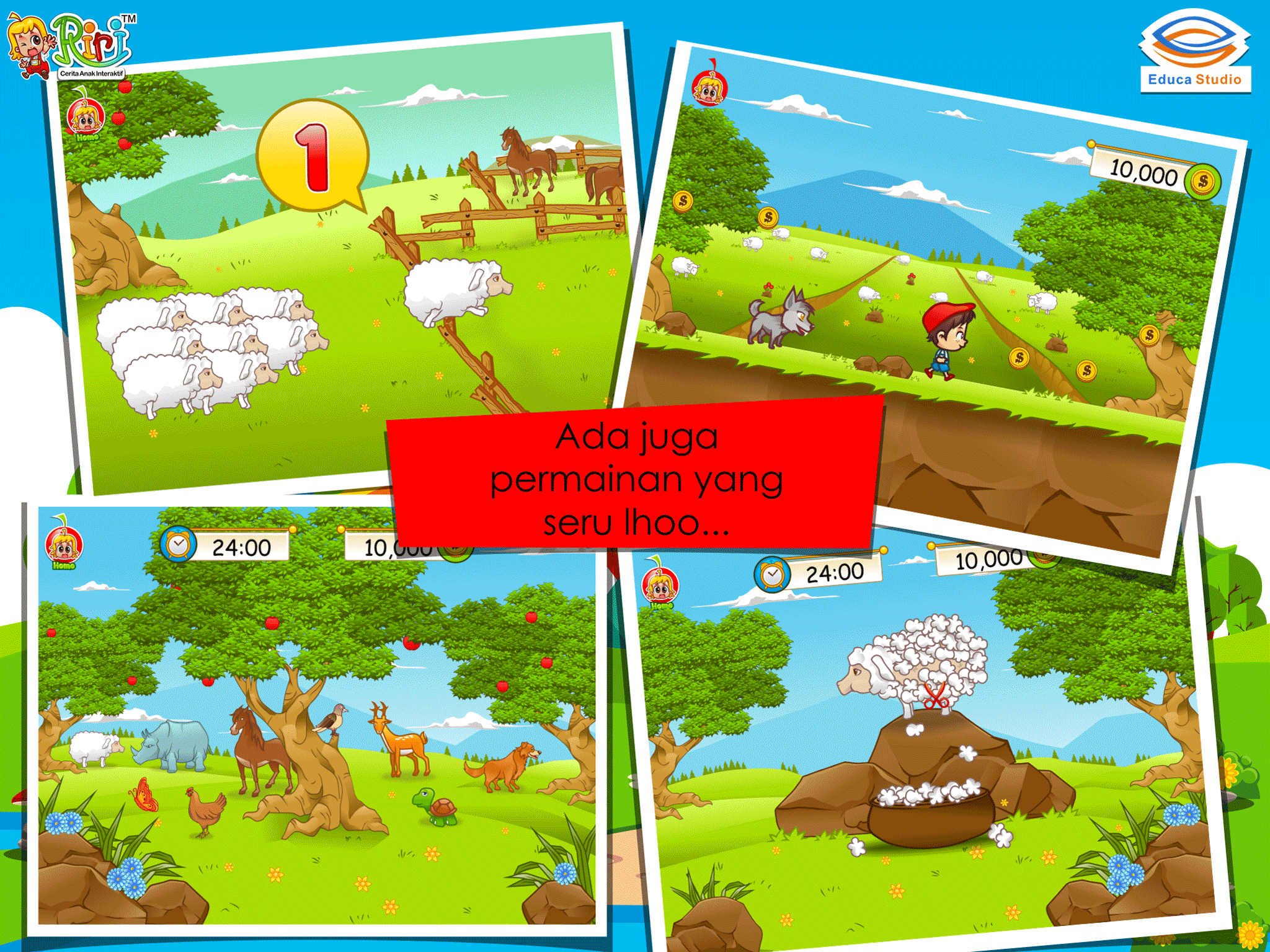 Cerita Anak: Penggembala Kecil screenshot 8